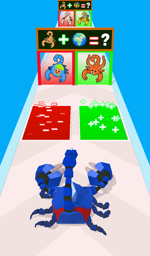 اسکرین شات 6 بازی Scorpion Run: Evolve & Clash