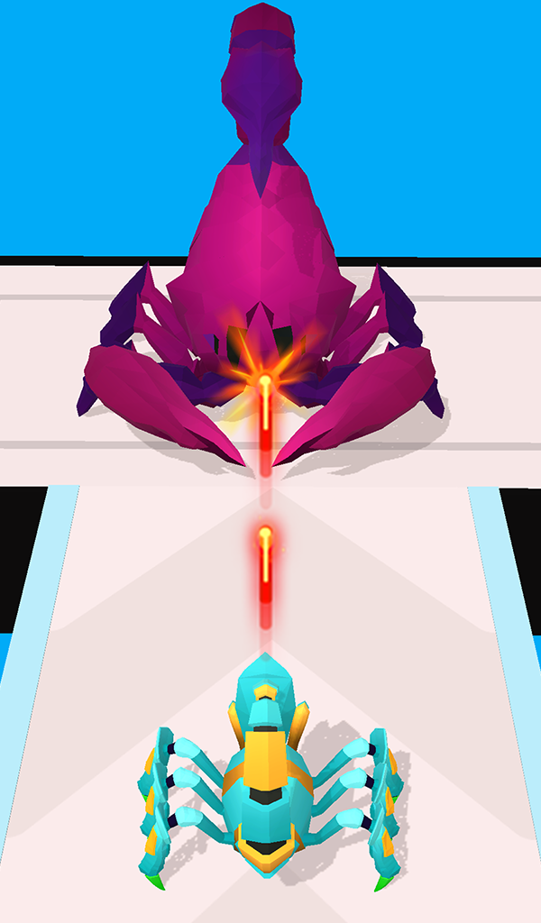 اسکرین شات 8 بازی Scorpion Run: Evolve & Clash