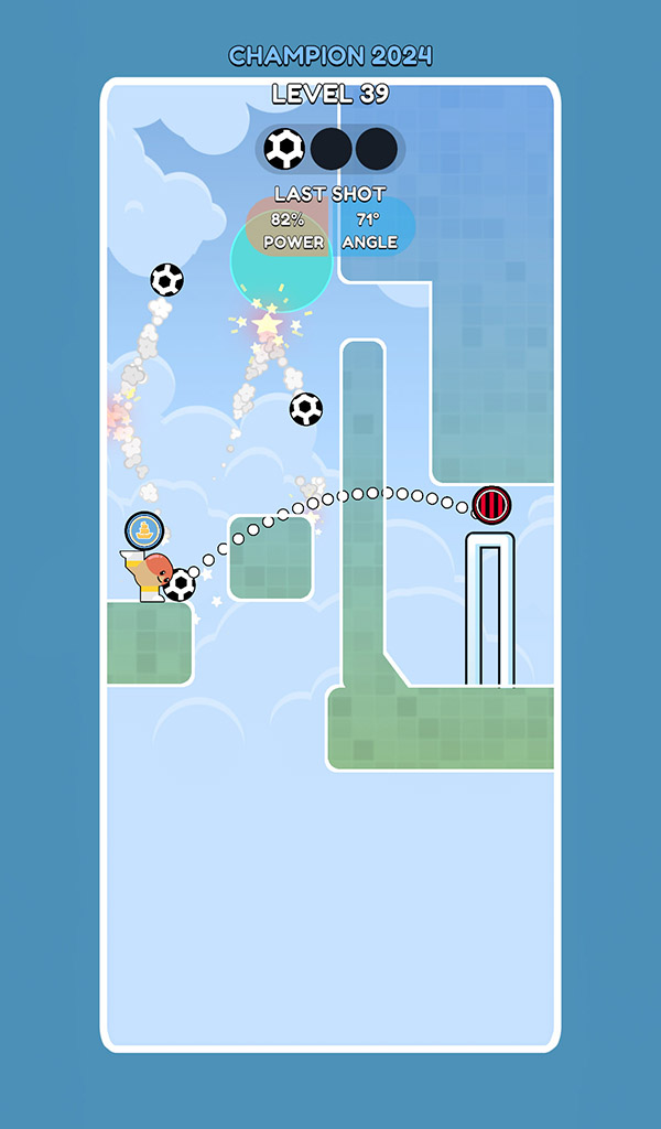 اسکرین شات 5 بازی Soccer Game: Kick & Score