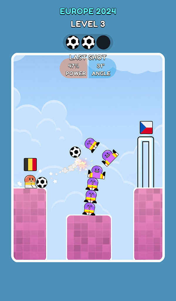 اسکرین شات 1 بازی Soccer Game: Kick & Score