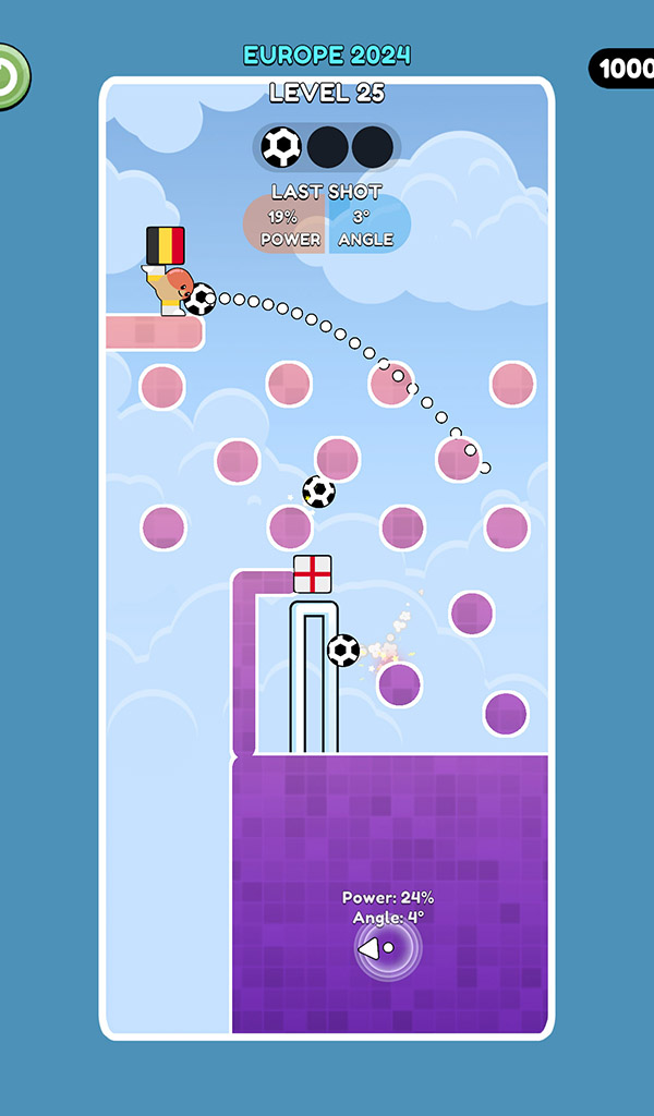 اسکرین شات 2 بازی Soccer Game: Kick & Score