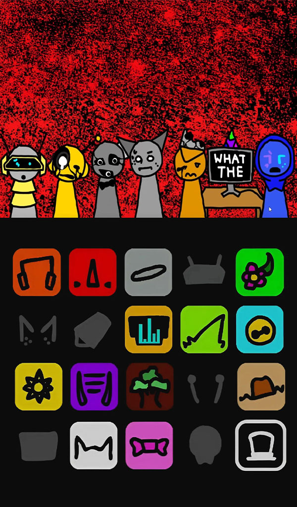 اسکرین شات 6 بازی Sprunki Monster Music Beats