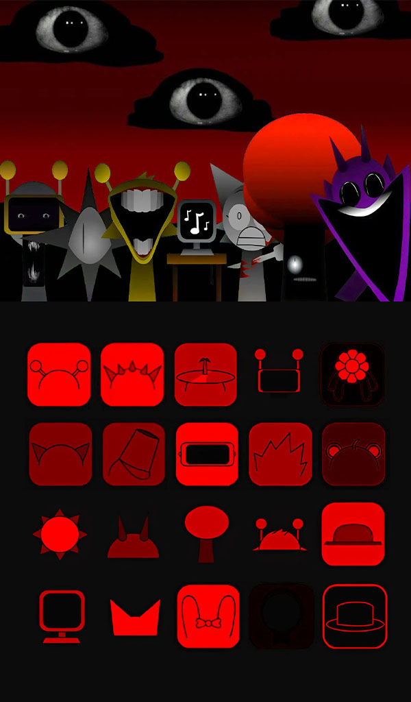 اسکرین شات 3 بازی Sprunki Monster Music Beats