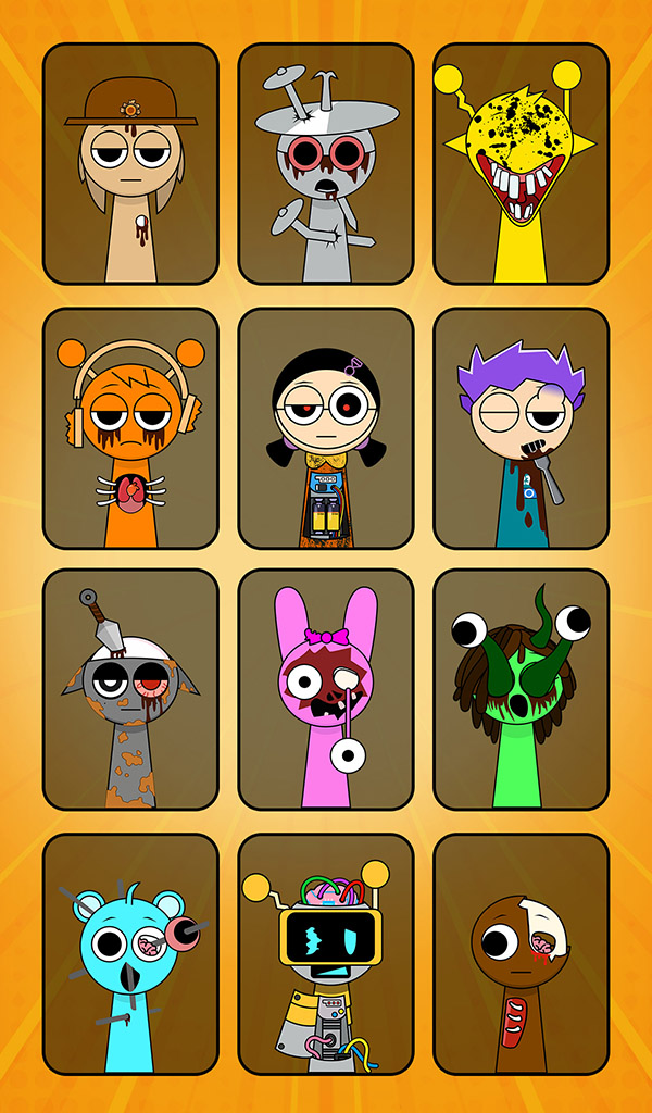 اسکرین شات 2 بازی Sprunki Transformer Monster