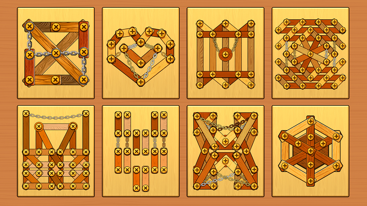 اسکرین شات 5 بازی Nuts & Bolts 3D: Screw Master