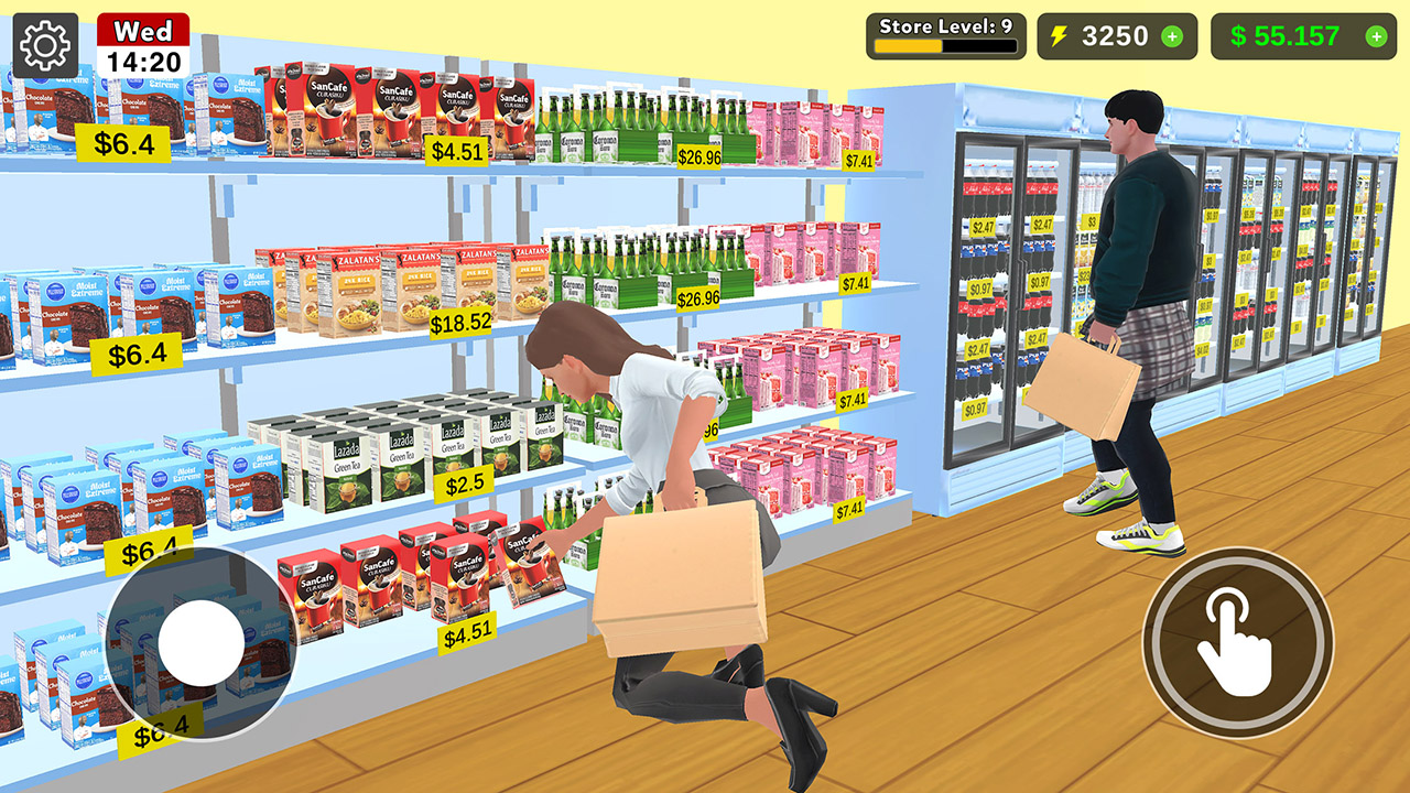 اسکرین شات 2 بازی Mart Manager Simulation Game