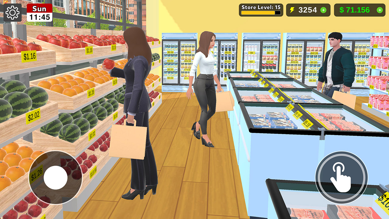 اسکرین شات 4 بازی Mart Manager Simulation Game