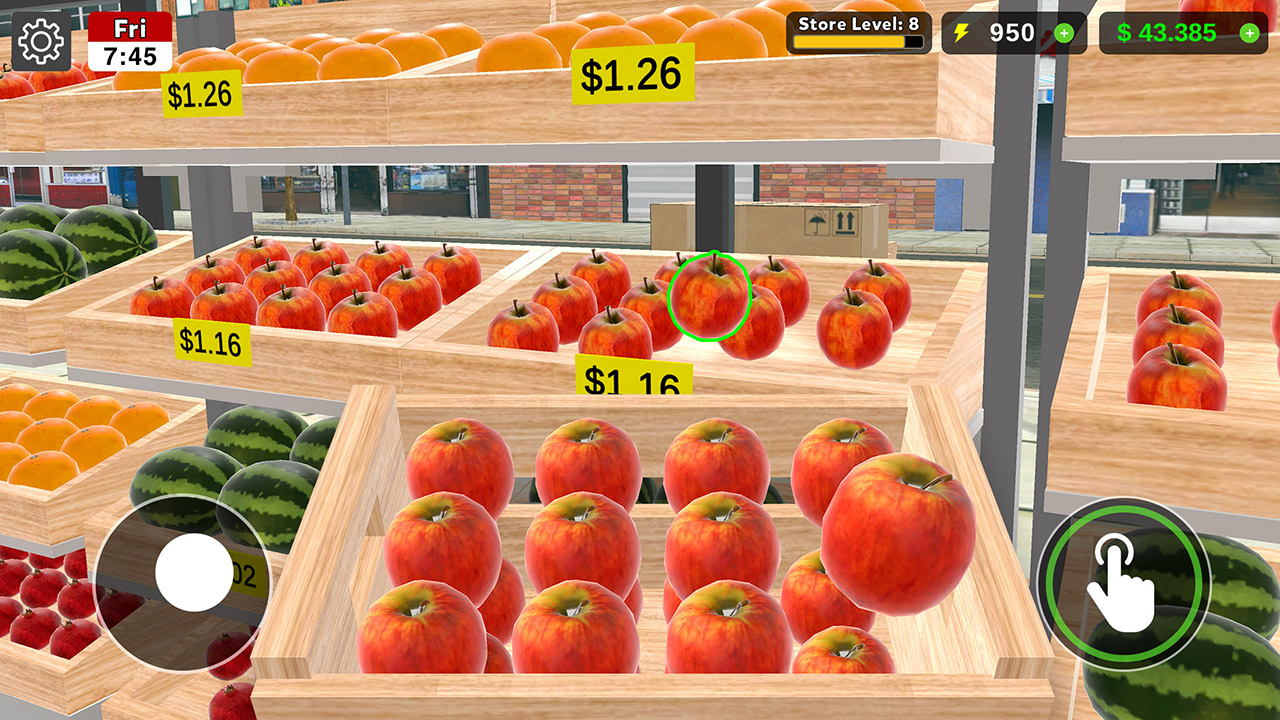اسکرین شات 5 بازی Mart Manager Simulation Game