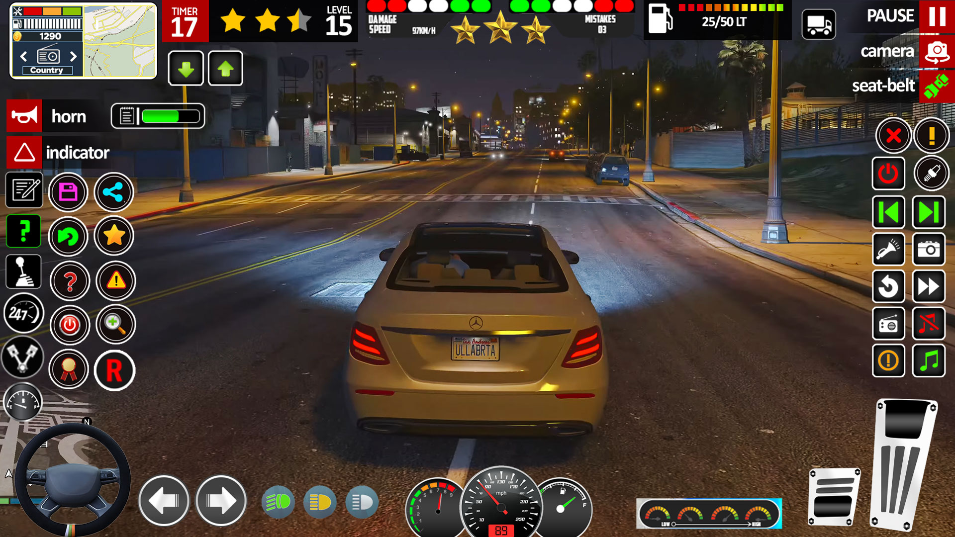 اسکرین شات 1 بازی Driving School Simulator 2025