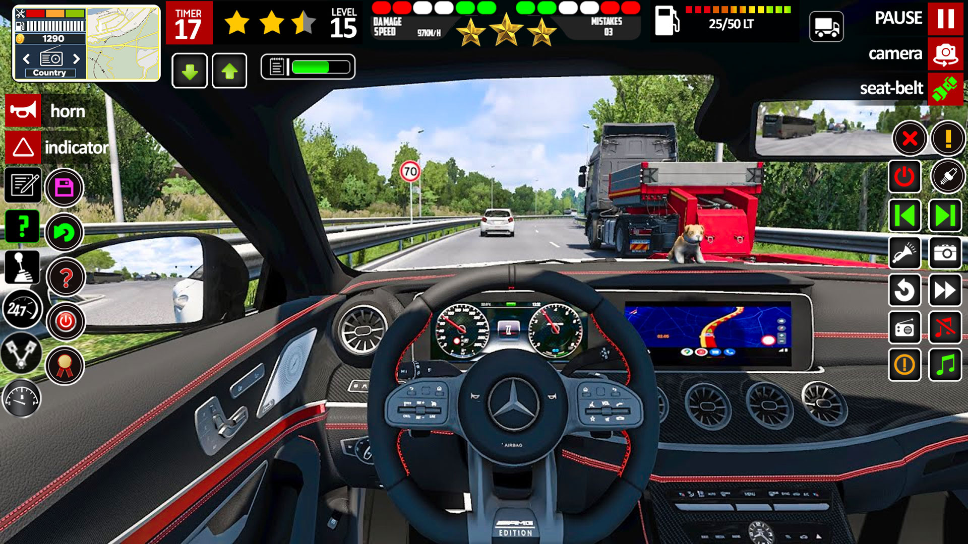 اسکرین شات 3 بازی Driving School Simulator 2025
