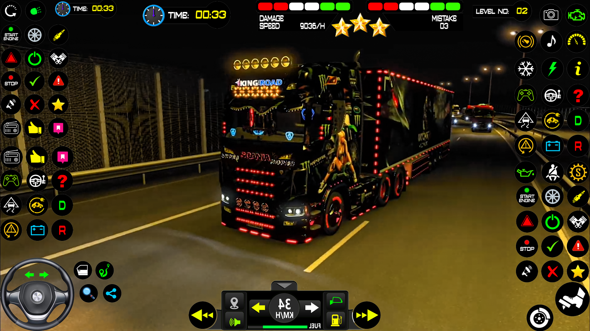 اسکرین شات 2 بازی City Truck Simulator Game 2024