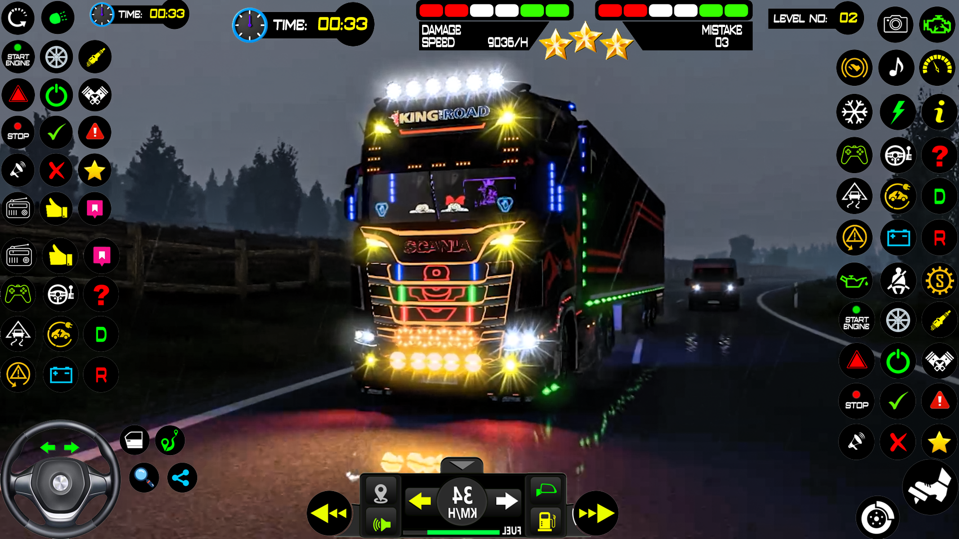 اسکرین شات 5 بازی City Truck Simulator Game 2024