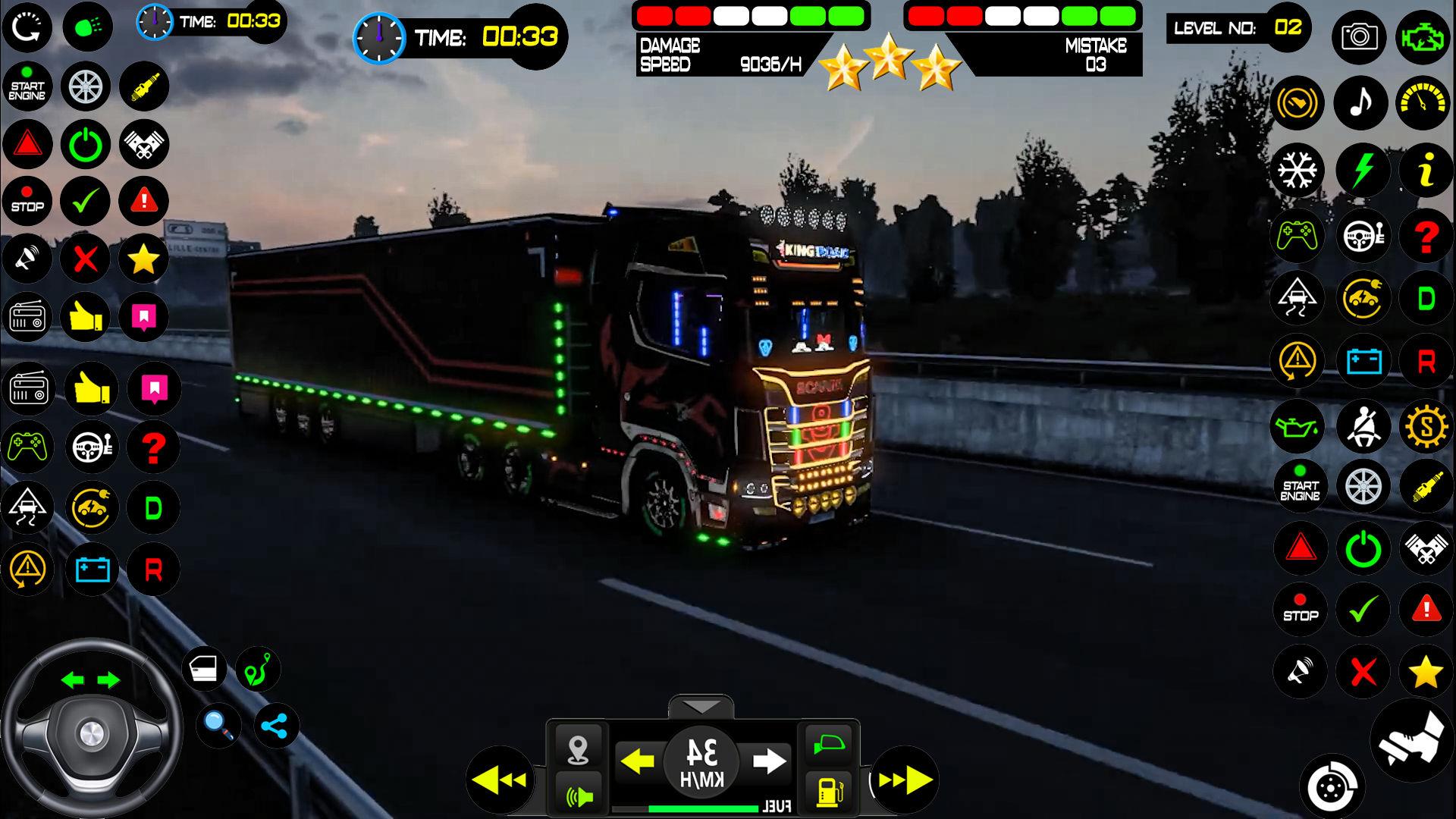 اسکرین شات 7 بازی City Truck Simulator Game 2024