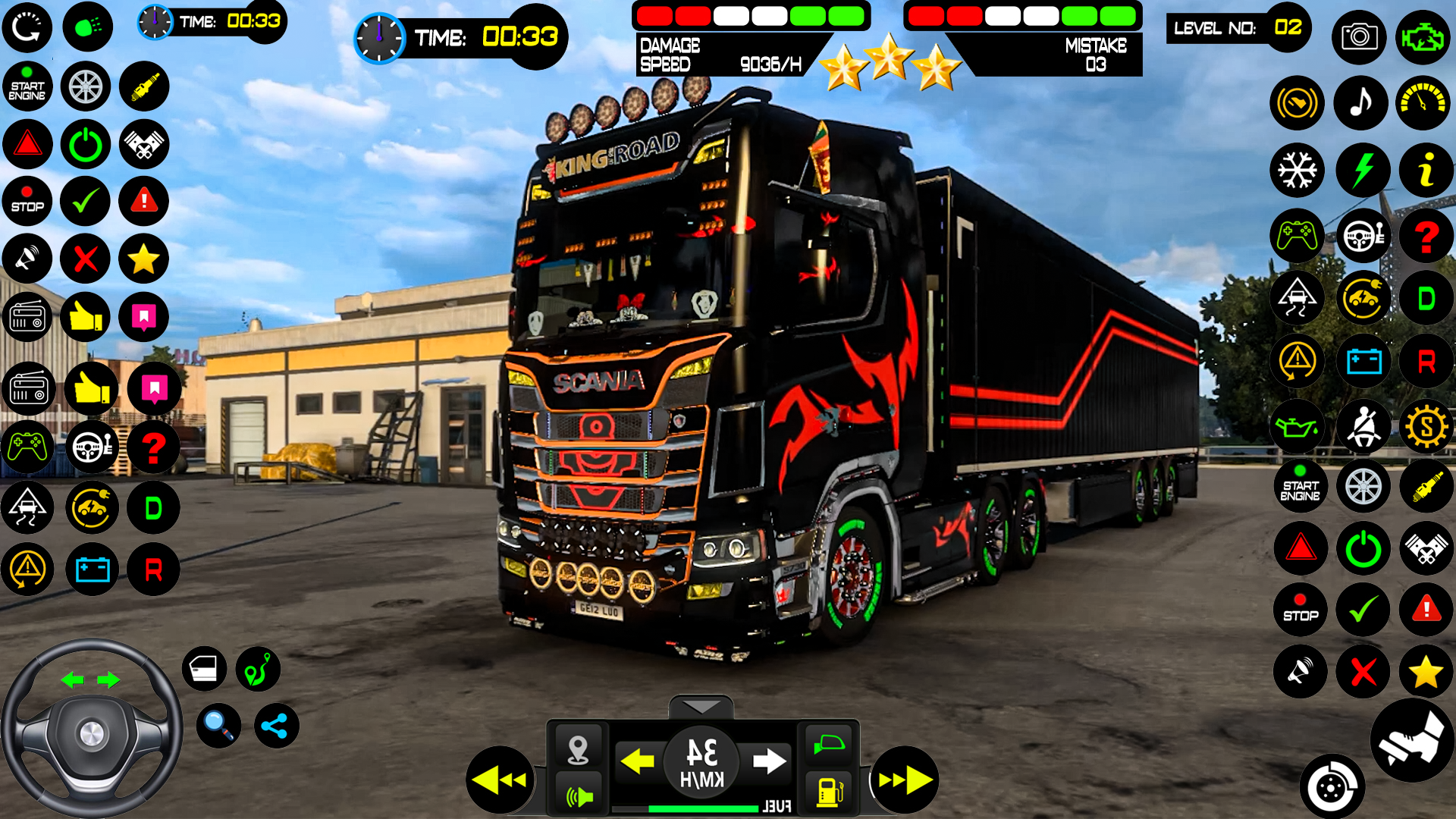 اسکرین شات 4 بازی City Truck Simulator Game 2024