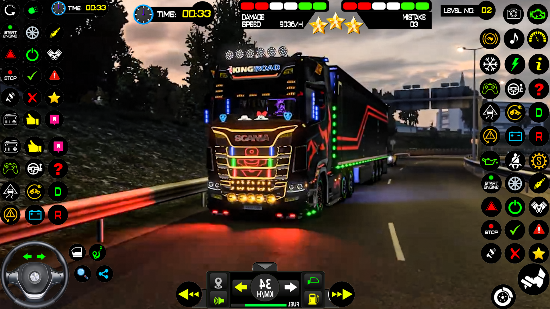 اسکرین شات 6 بازی City Truck Simulator Game 2024