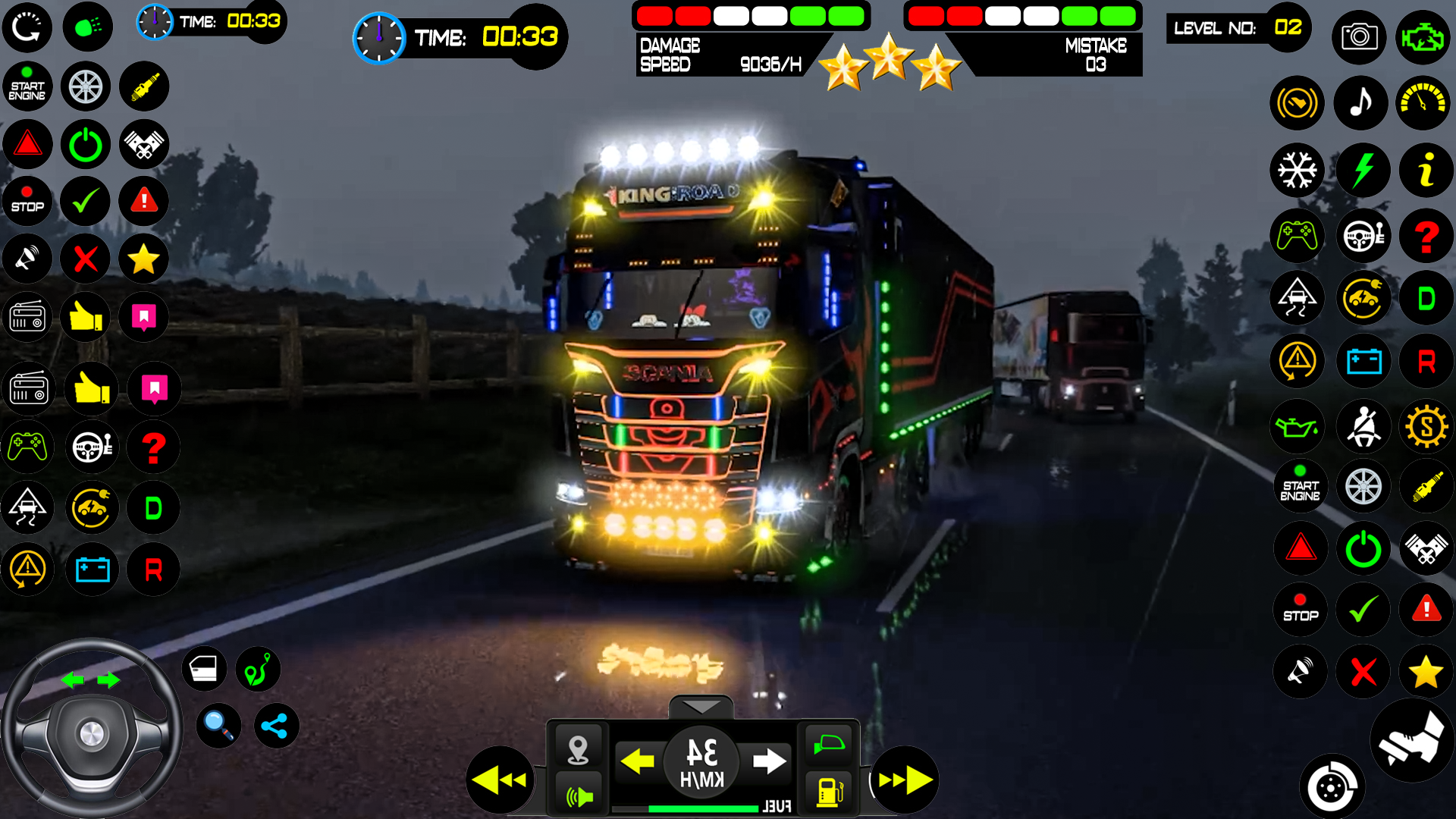 اسکرین شات 1 بازی City Truck Simulator Game 2024