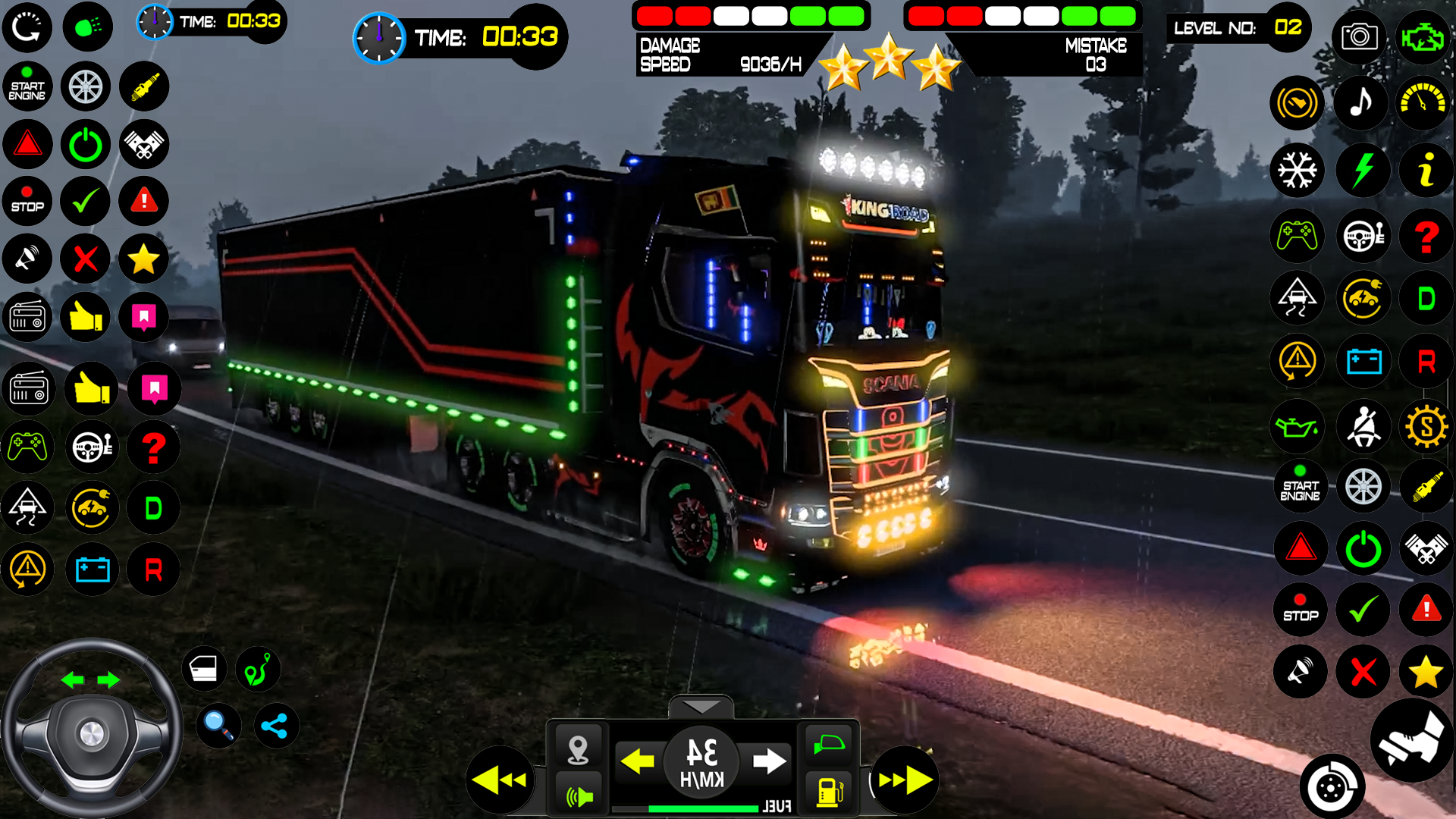 اسکرین شات 3 بازی City Truck Simulator Game 2024