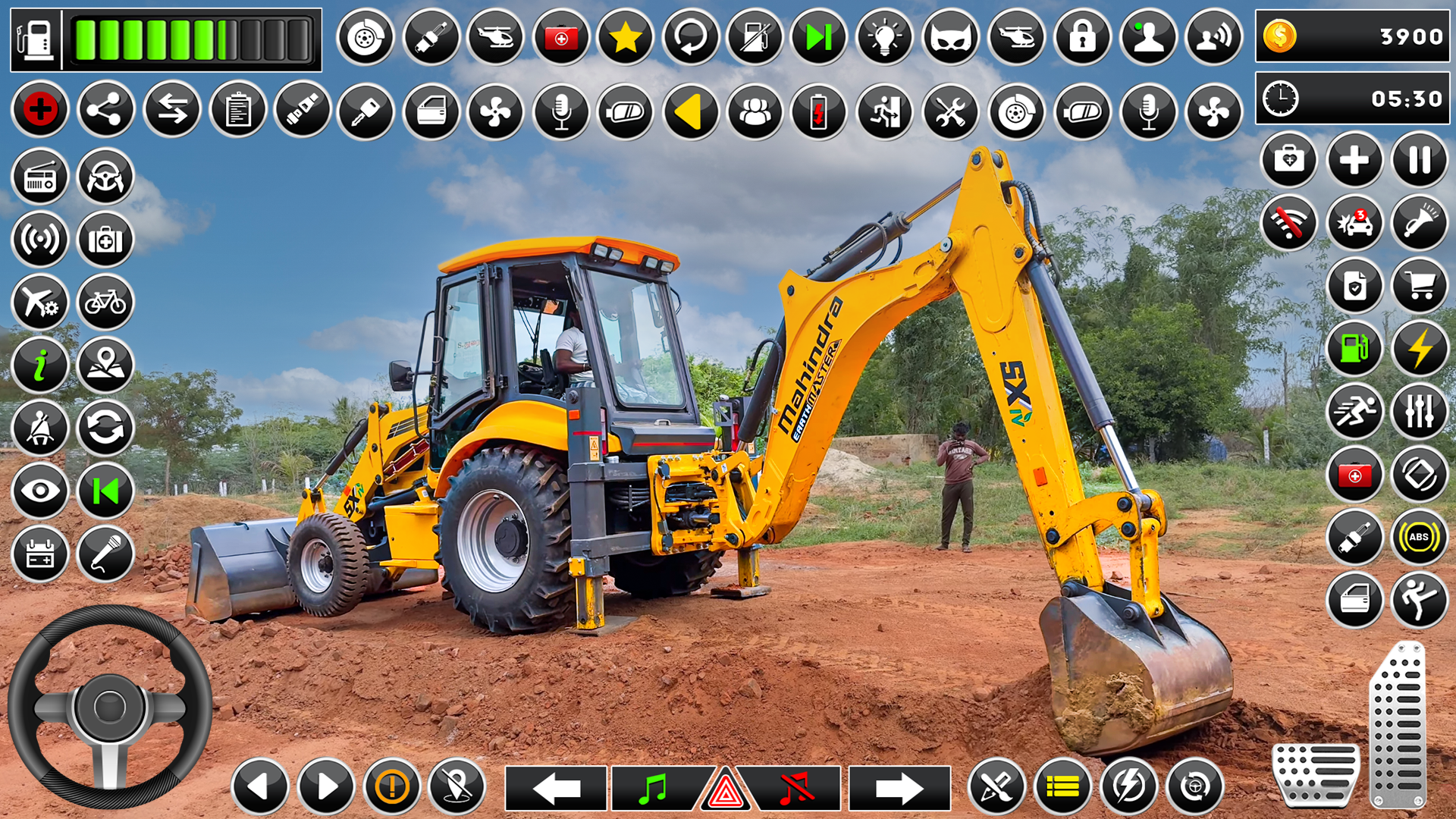 اسکرین شات 3 برنامه JCB Construction Driving Game