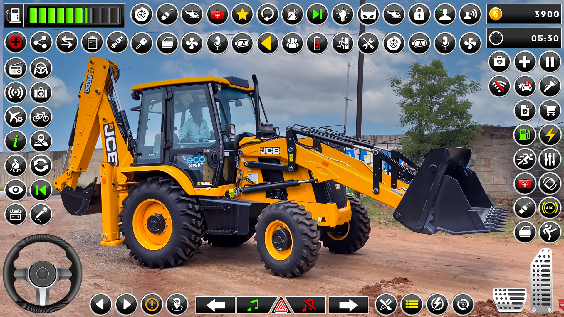 اسکرین شات 5 برنامه JCB Construction Driving Game