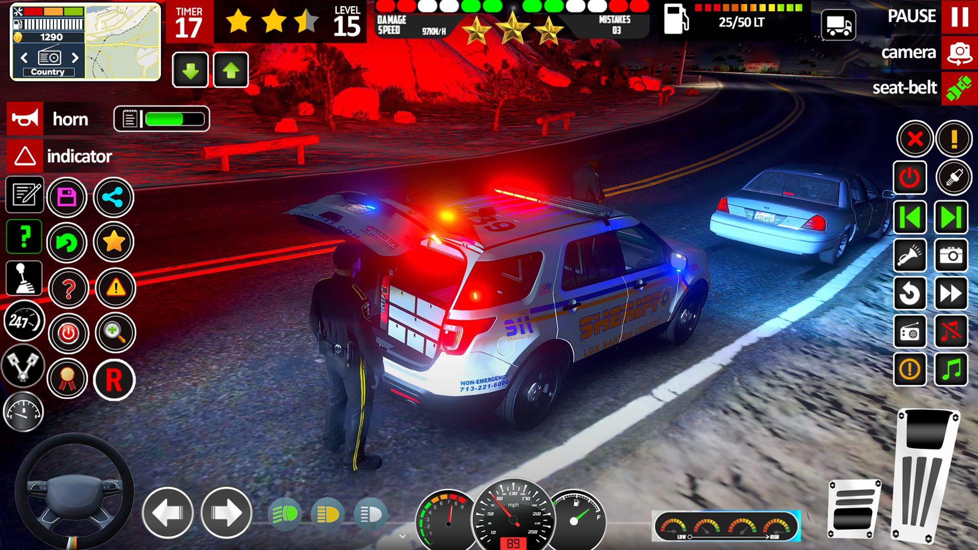اسکرین شات 6 بازی Police Chase: Cop Car Chase 3D