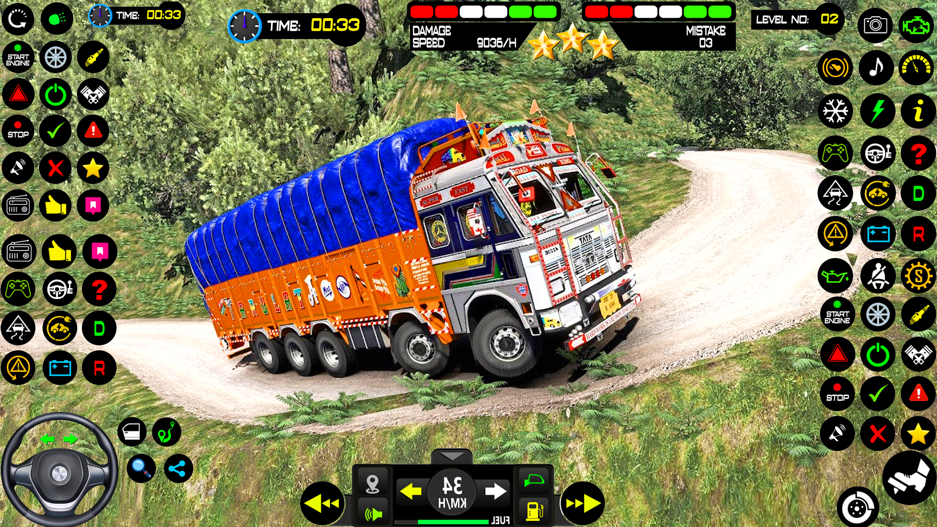 اسکرین شات 2 بازی Indian Truck: Truck Games 2025
