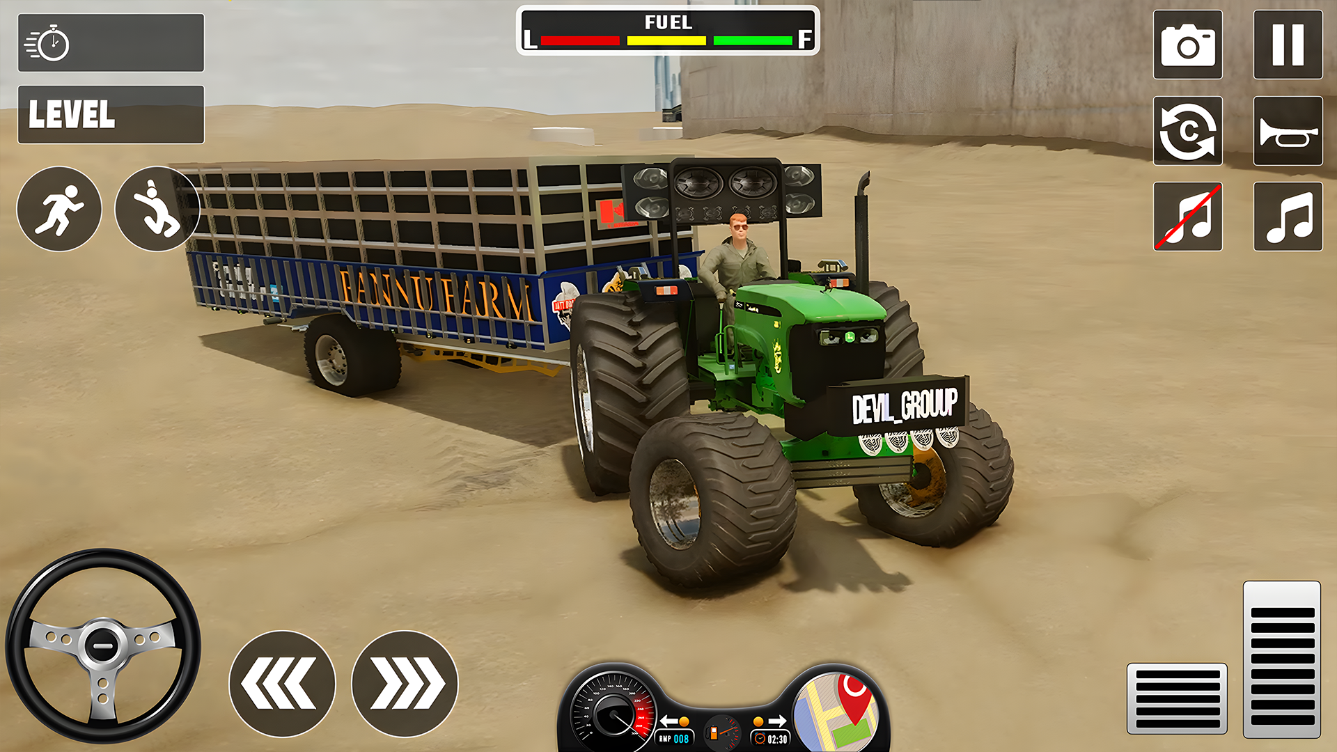 اسکرین شات 5 بازی Indian Tractor Farming Game 3D