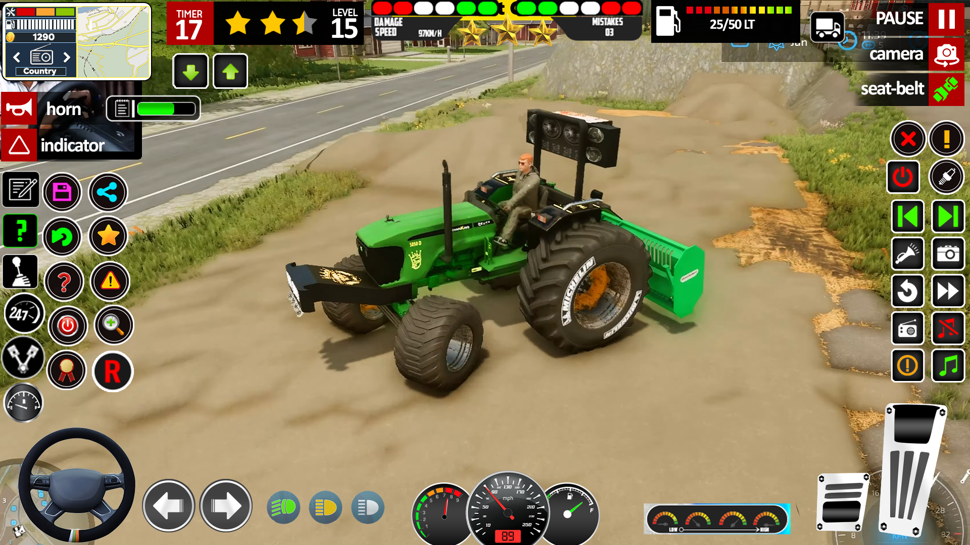 اسکرین شات 4 بازی Indian Tractor Farming Game 3D
