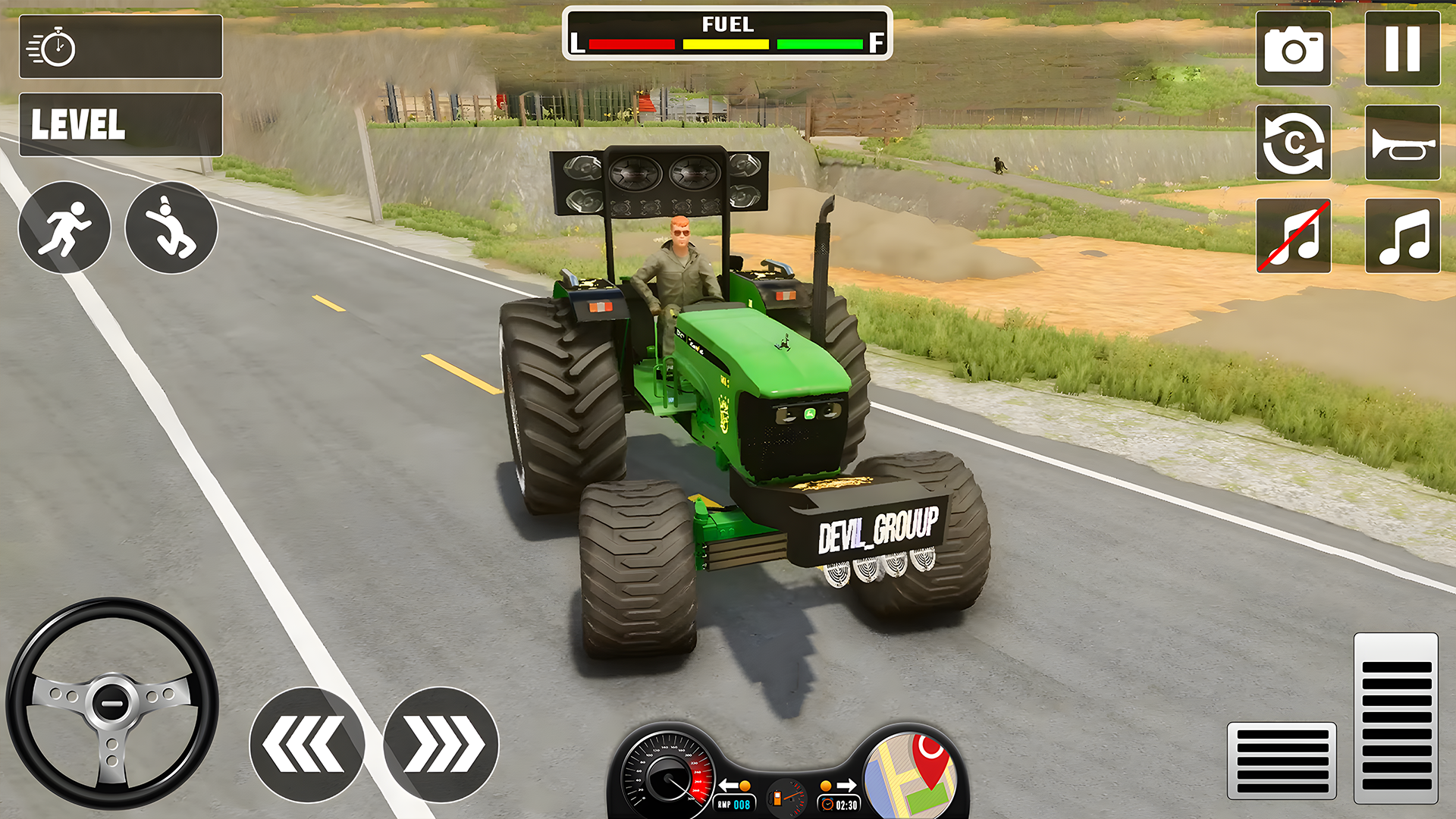 اسکرین شات 6 بازی Indian Tractor Farming Game 3D
