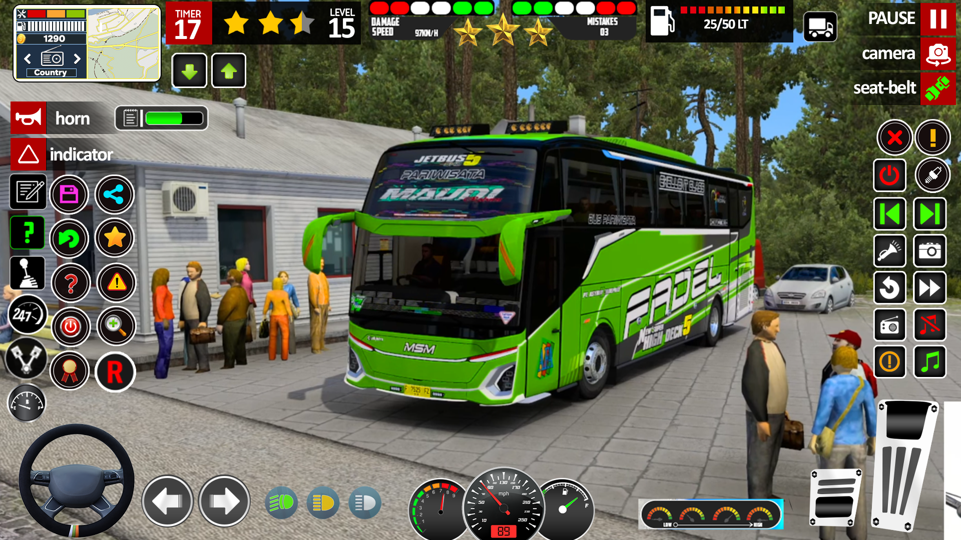 اسکرین شات 1 بازی Bus Game City Bus Simulator