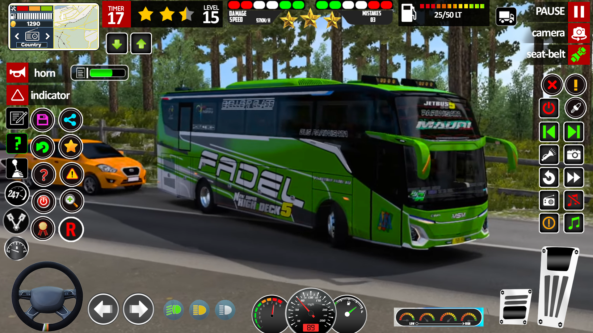 اسکرین شات 2 بازی Bus Game City Bus Simulator