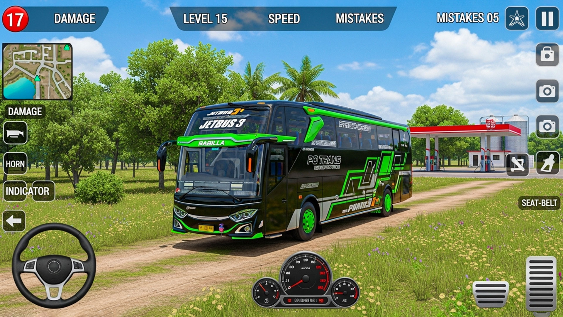 اسکرین شات 3 بازی Bus Game City Bus Simulator