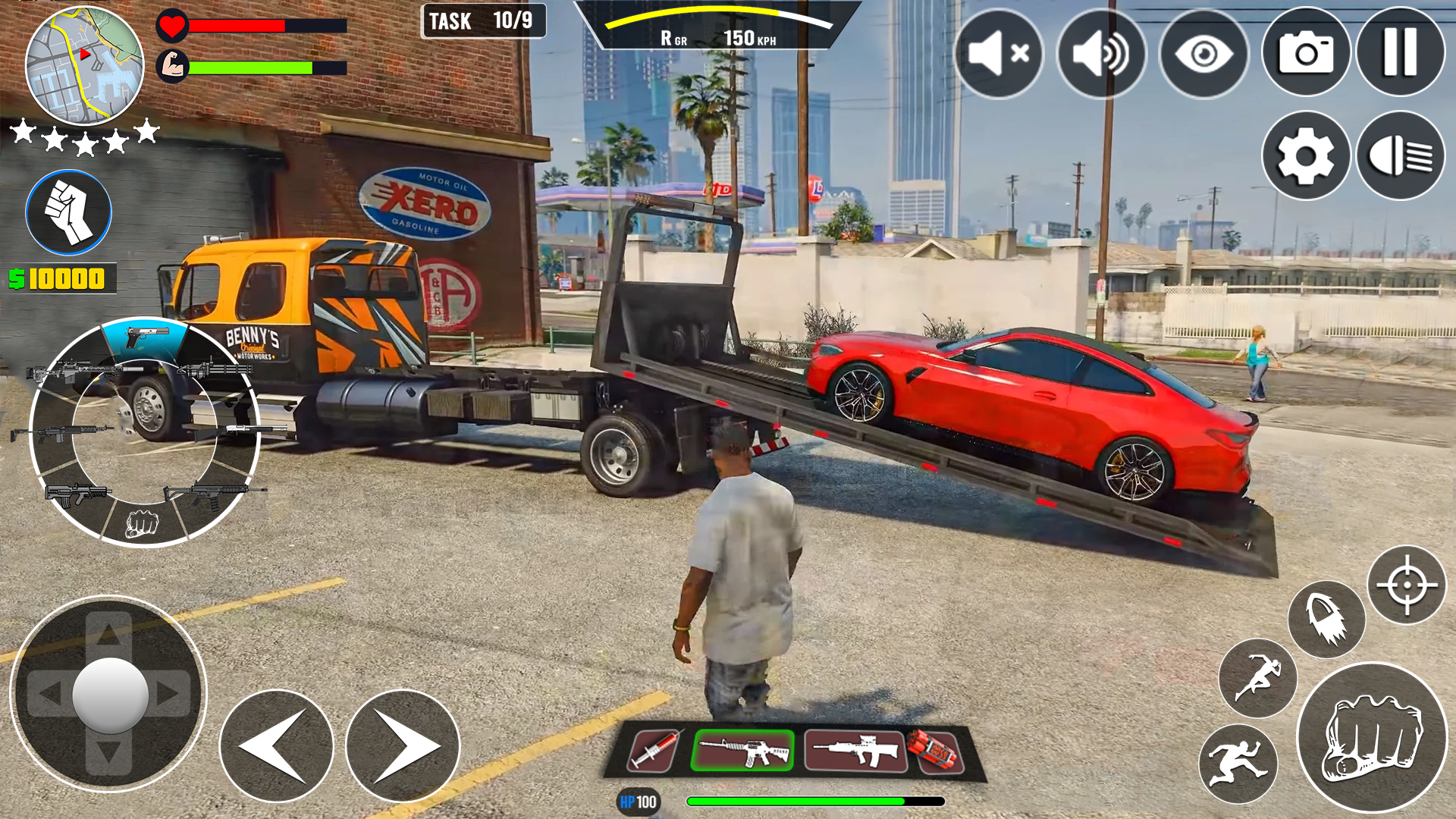 اسکرین شات 7 بازی Vegas City Gangster Crime Game