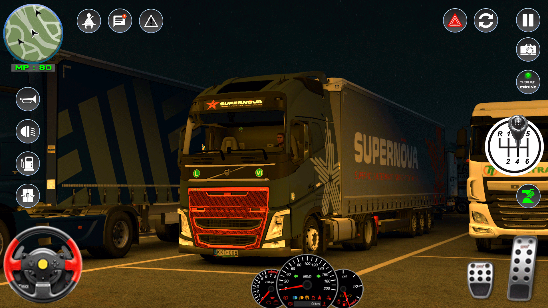 اسکرین شات 6 بازی Euro Cargo Truck Driving Game