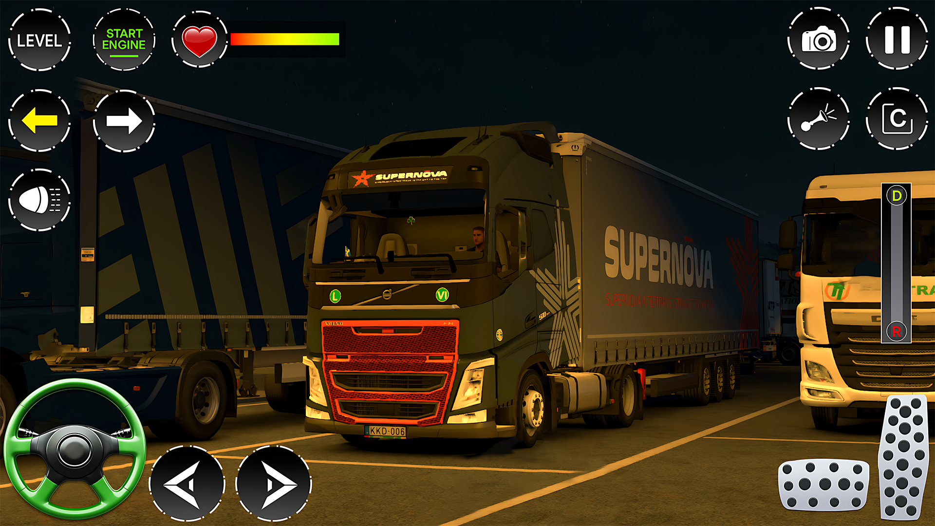 اسکرین شات 6 بازی Euro Cargo Truck Driving Game