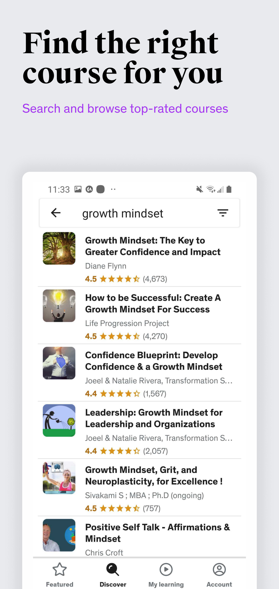 اسکرین شات 2 برنامه Udemy Business