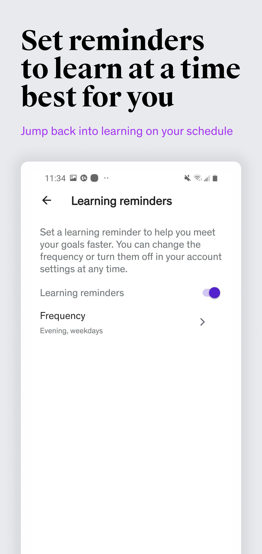 اسکرین شات 4 برنامه Udemy Business