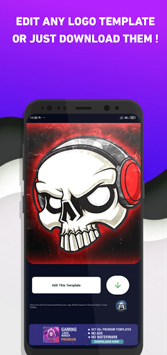 اسکرین شات 4 برنامه Gaming Logo Maker - Editable eSports Templates