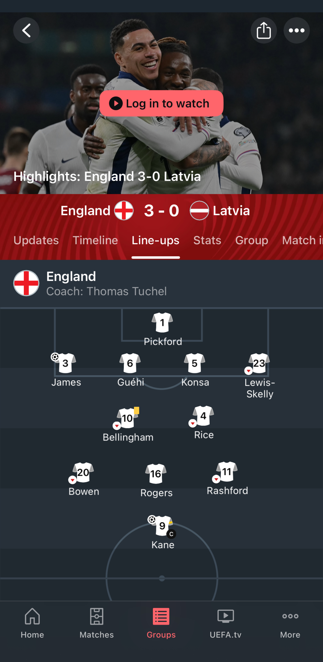 اسکرین شات 2 برنامه UEFA EURO & Nations League