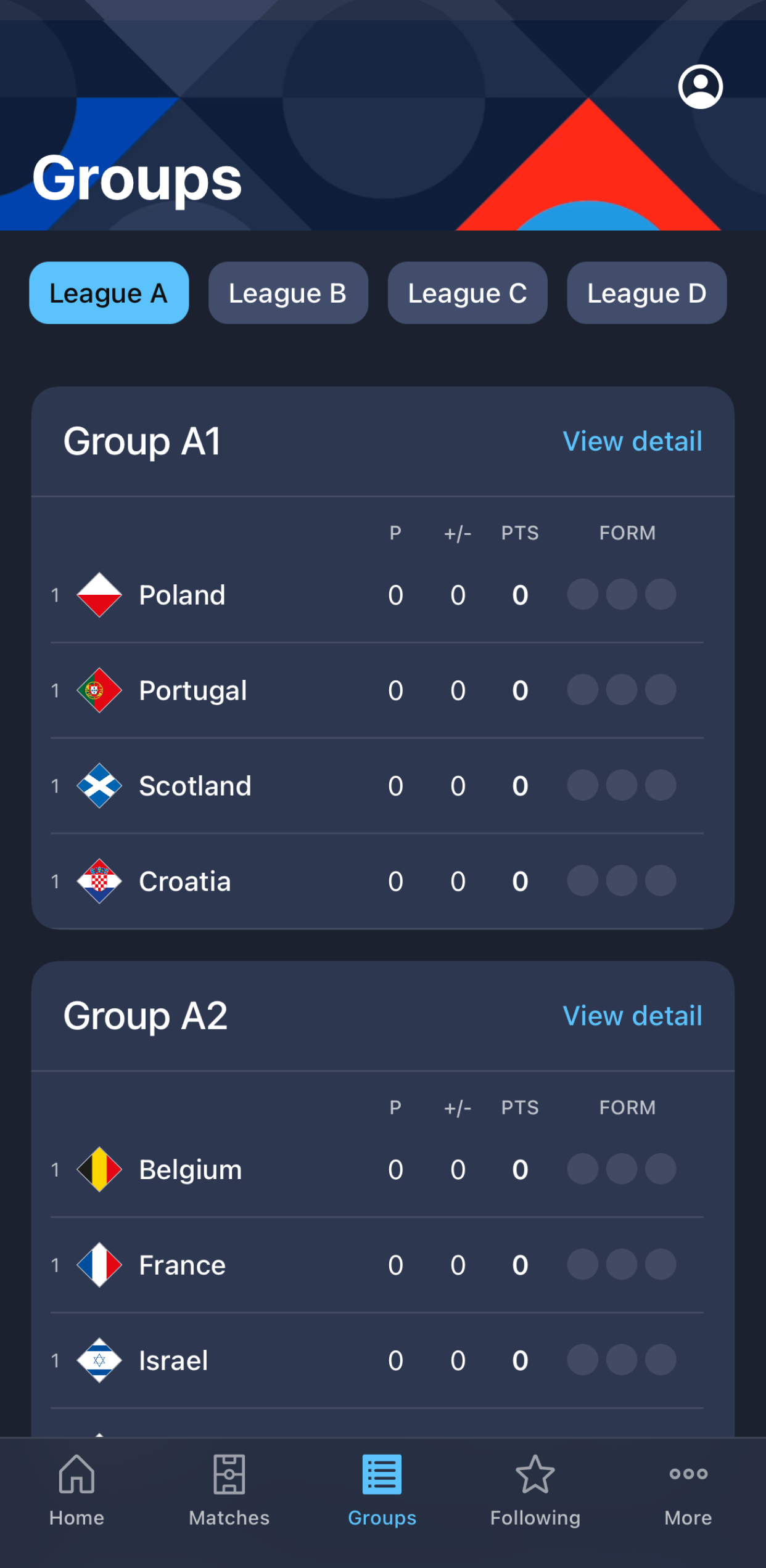 اسکرین شات 2 برنامه Nations League & Women's EURO