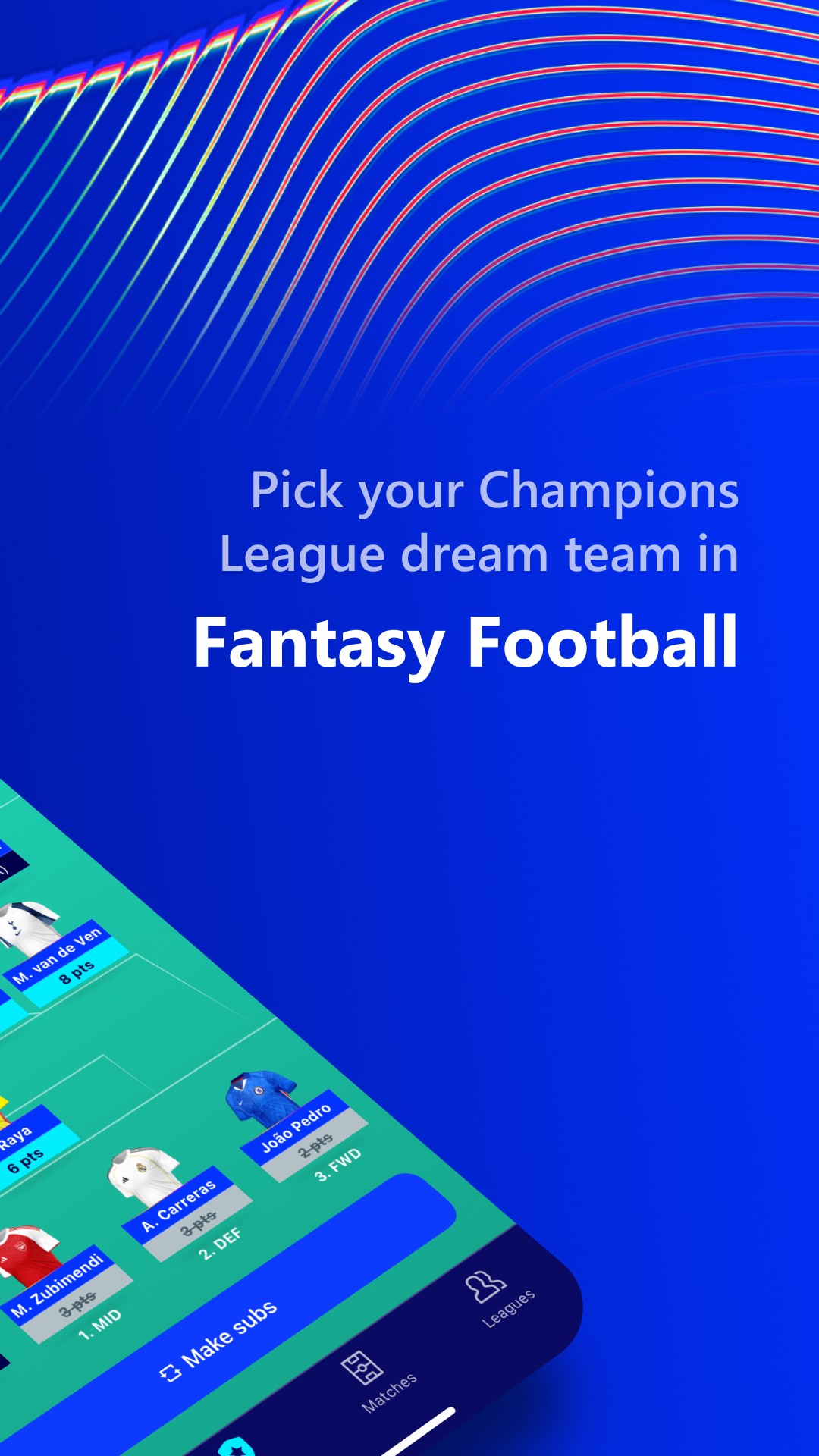اسکرین شات 2 بازی UEFA Gaming: Fantasy Football