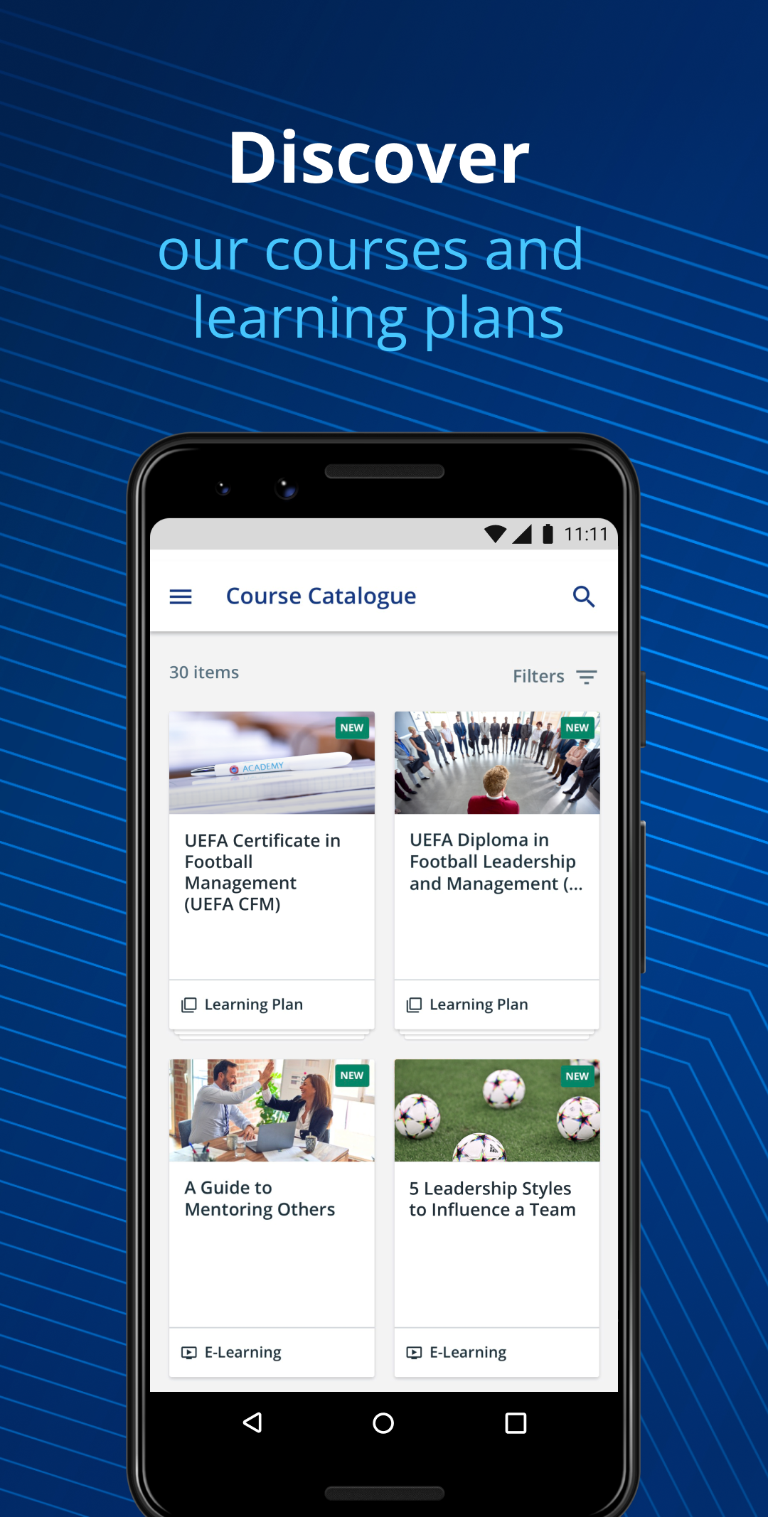 اسکرین شات 4 برنامه UEFA Learning