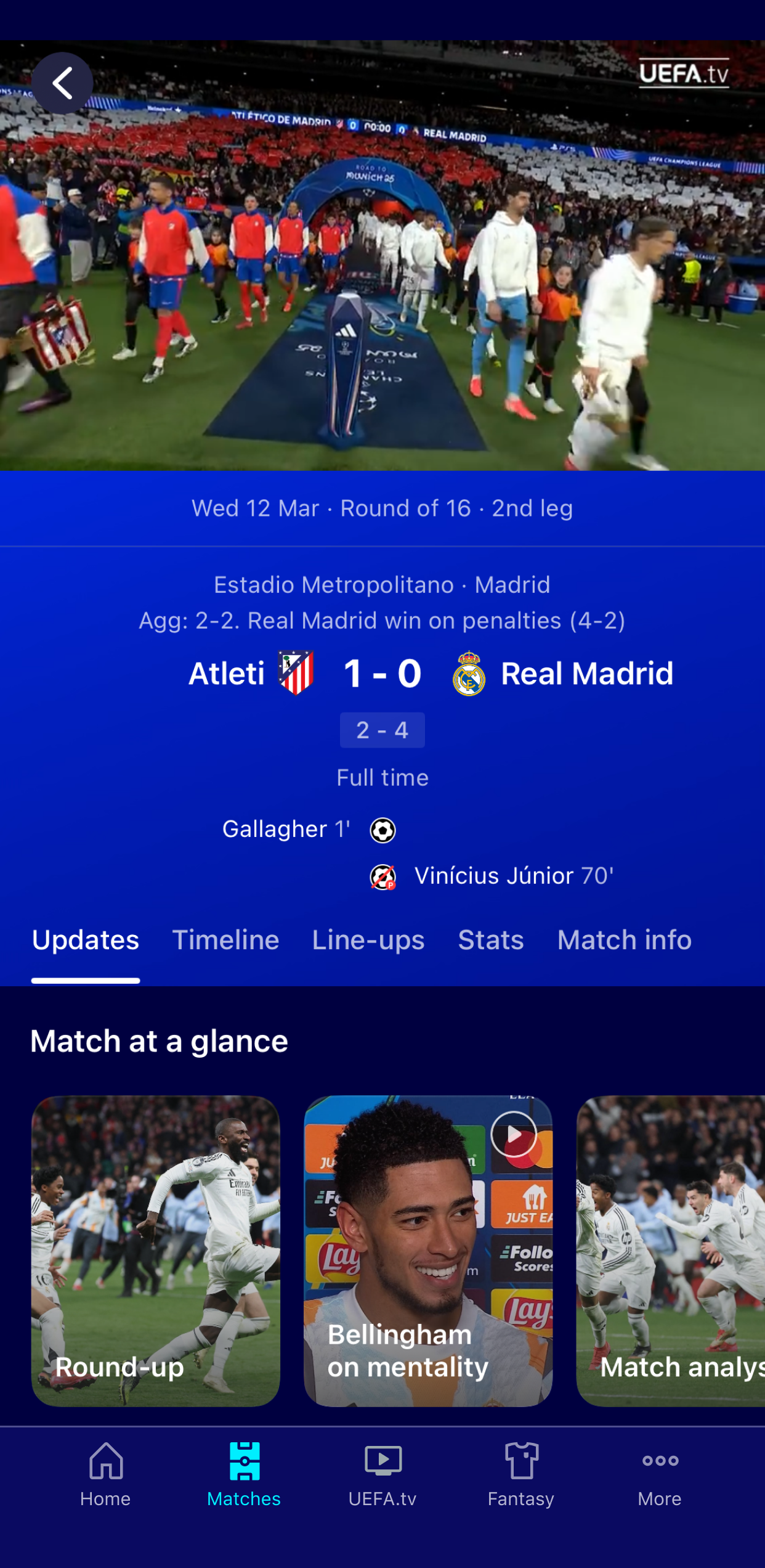 اسکرین شات 7 برنامه Champions League Official