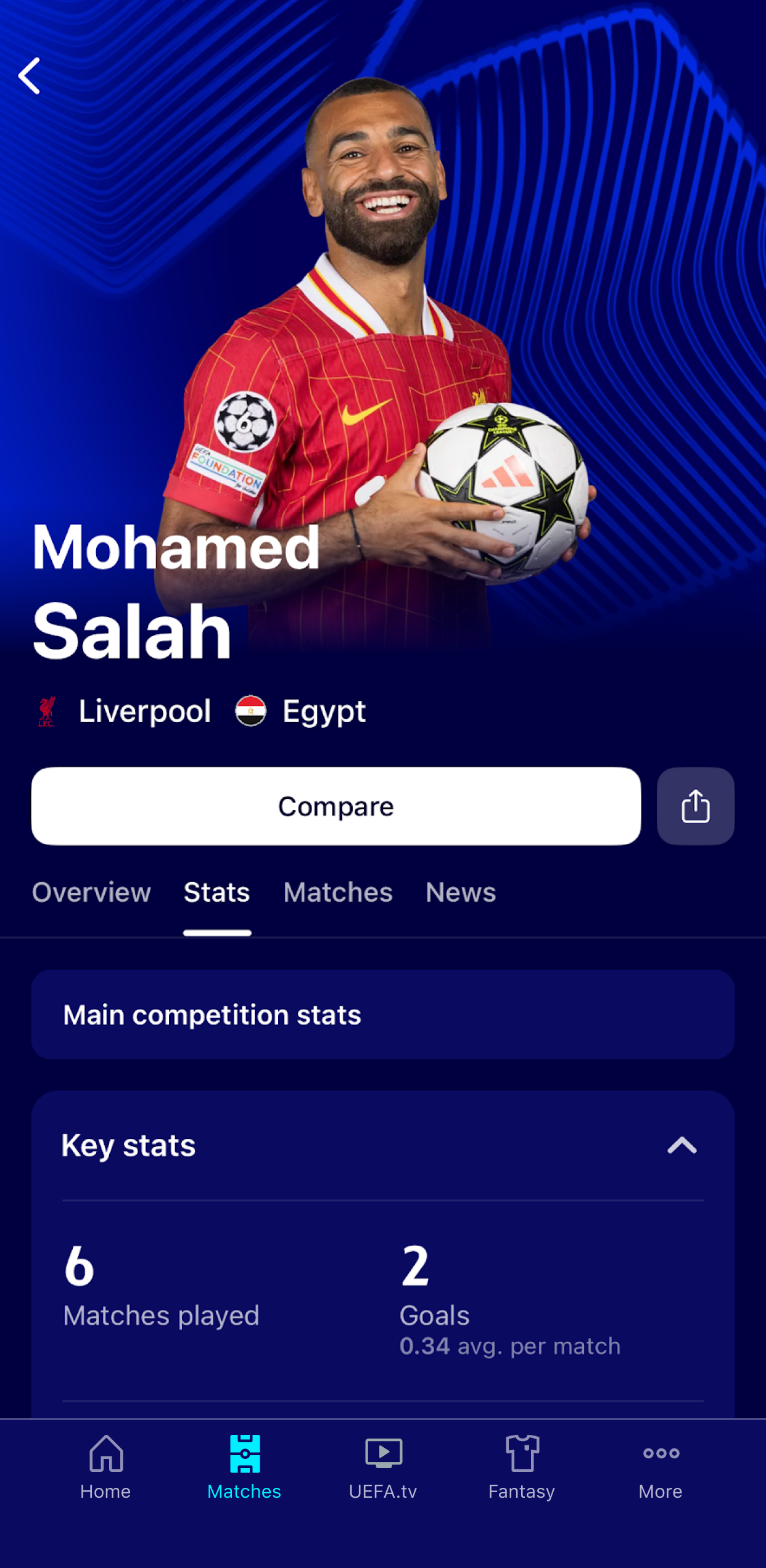 اسکرین شات 8 برنامه Champions League Official