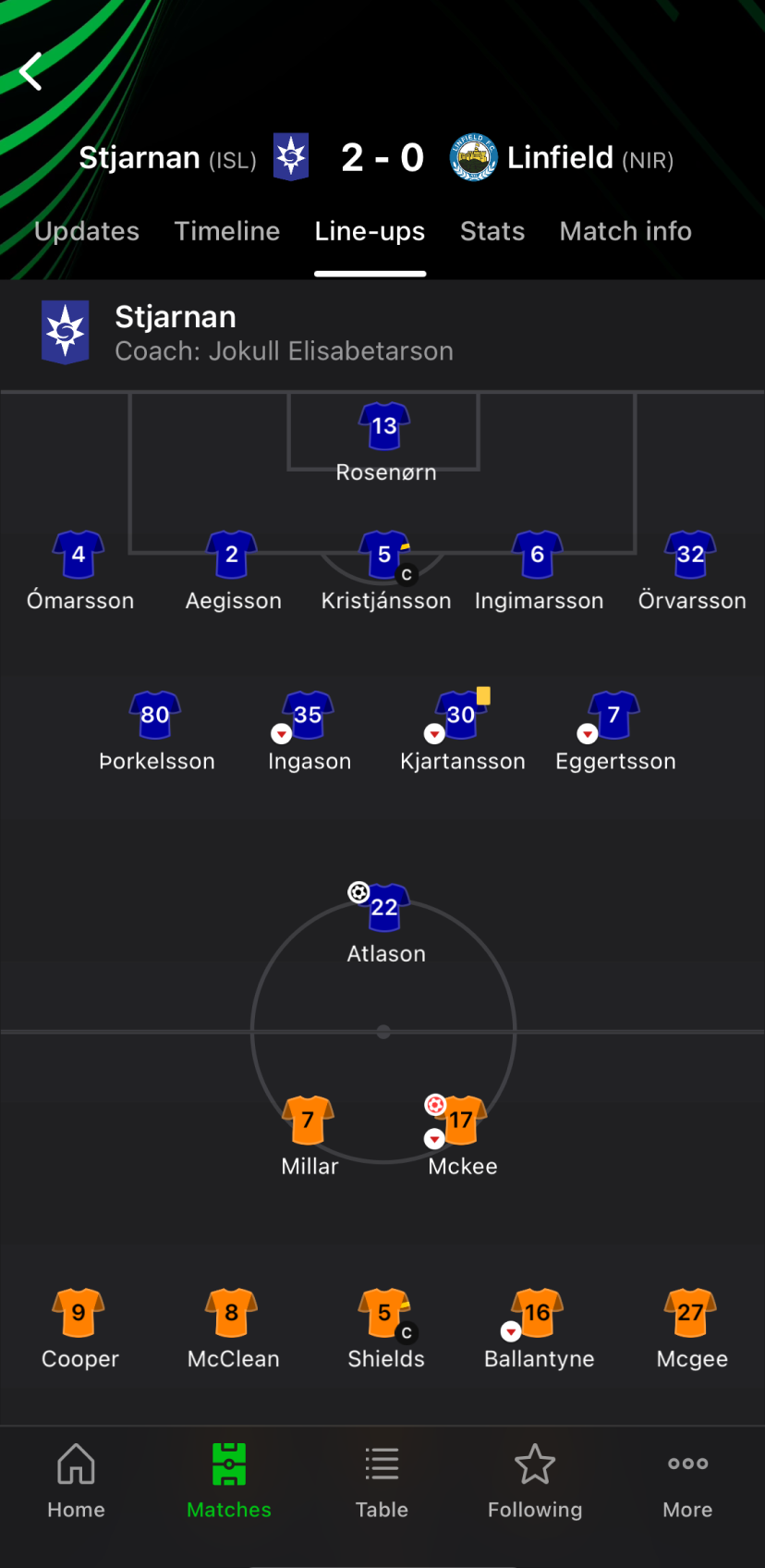 اسکرین شات 4 برنامه UEFA Conference League