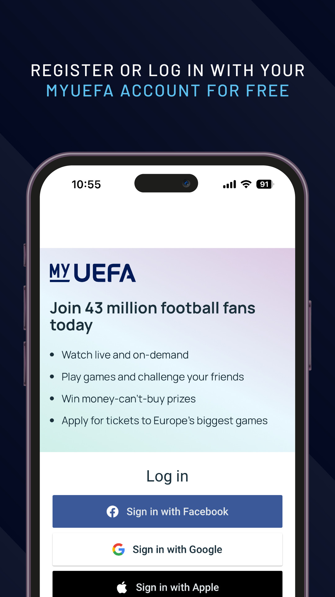 اسکرین شات برنامه UEFA.tv 6