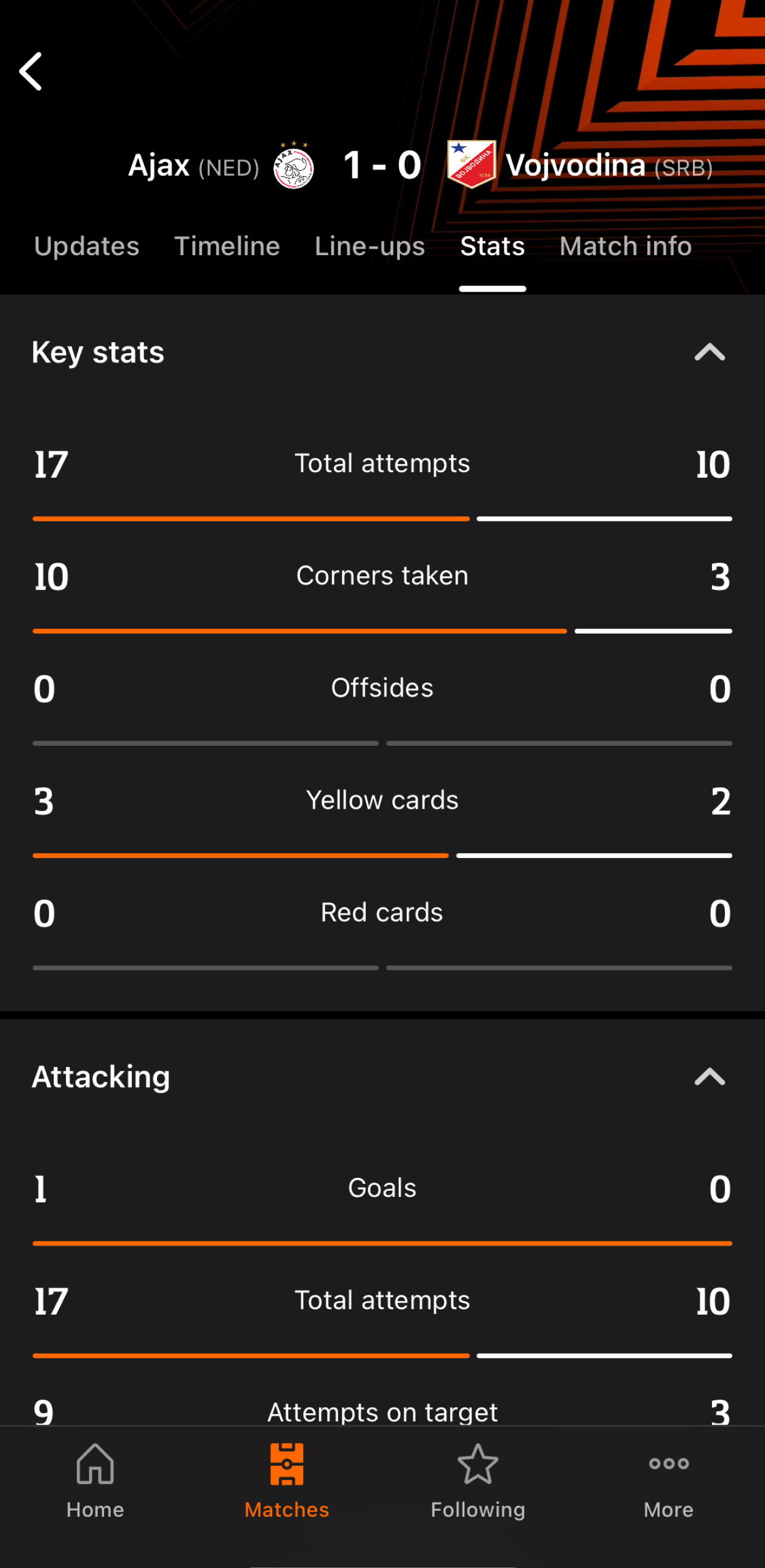 اسکرین شات 5 برنامه UEFA Europa League Official