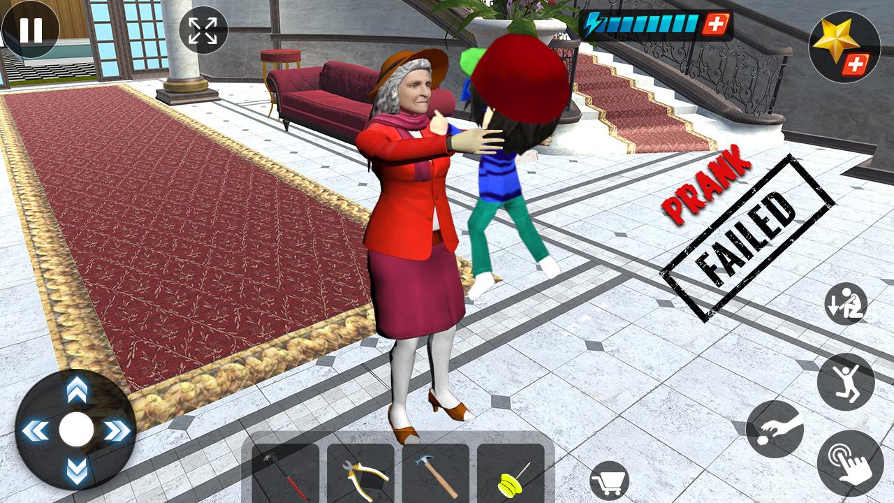 اسکرین شات 2 برنامه Horror School Teacher Games
