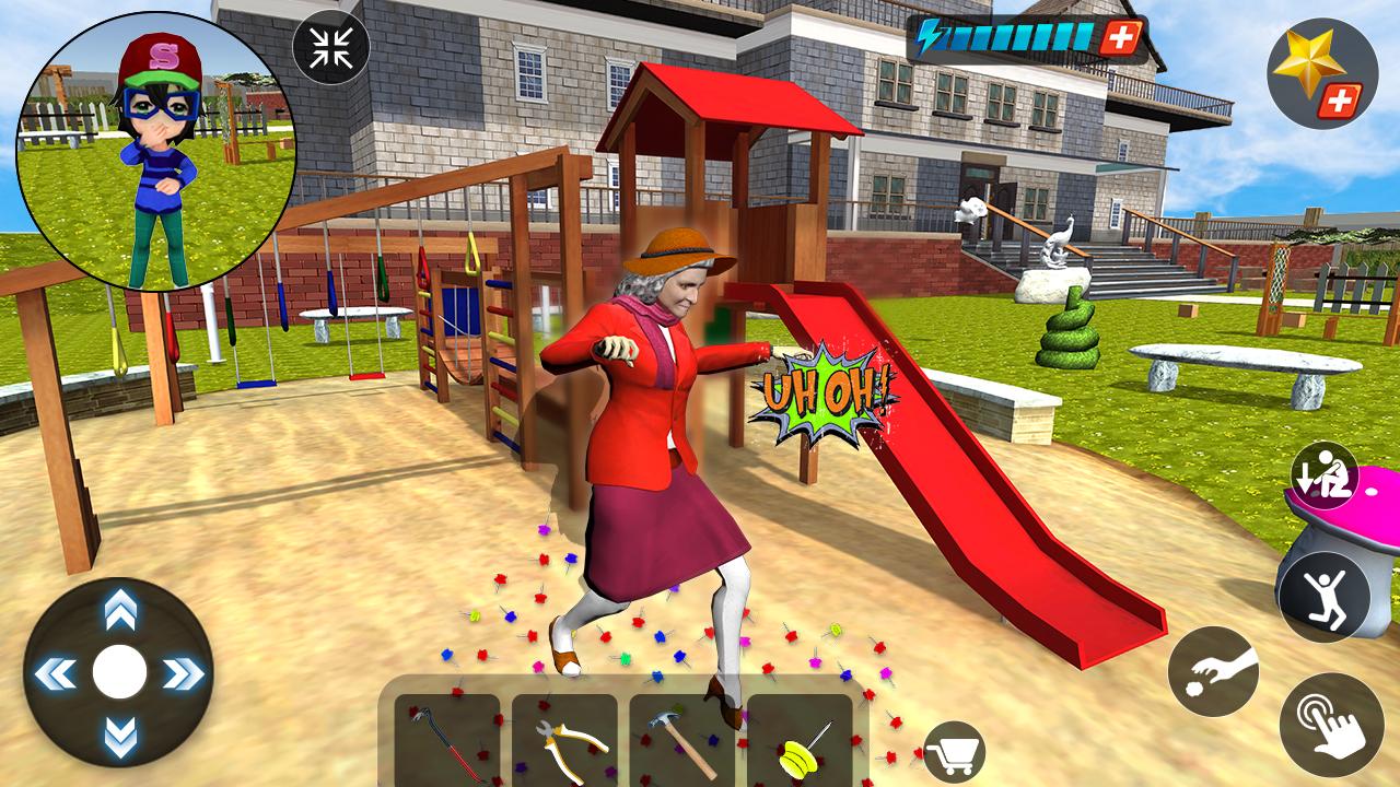 اسکرین شات 1 برنامه Horror School Teacher Games