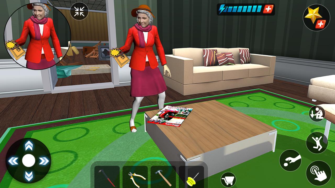 اسکرین شات 3 برنامه Horror School Teacher Games