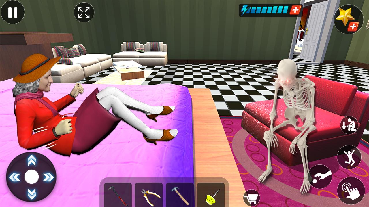 اسکرین شات 4 برنامه Horror School Teacher Games